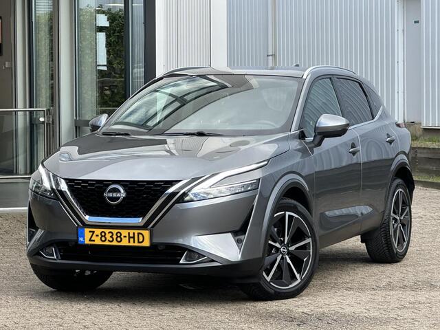 Nissan QASHQAI 1.3 MHEV Xtronic Tekna | Head-Up/Stoel-/Stuur-/Voorruitverw./Elektr.Stoelverst./Pano-Dak/Half leder/360° camera