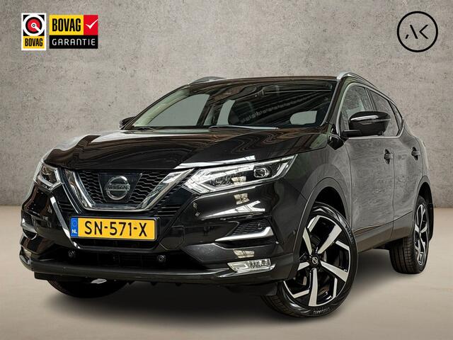 Nissan QASHQAI 1.2 Tekna + Automaat (PANORAMADAK, NAVIGATIE, LEDER, BOSE AUDIO, 360 CAMERA, ELEKTRISCHE SPORTSTOELEN, GETINT GLAS, STOELVERWARMING, GETINT GLAS, NIEUWSTAAT)