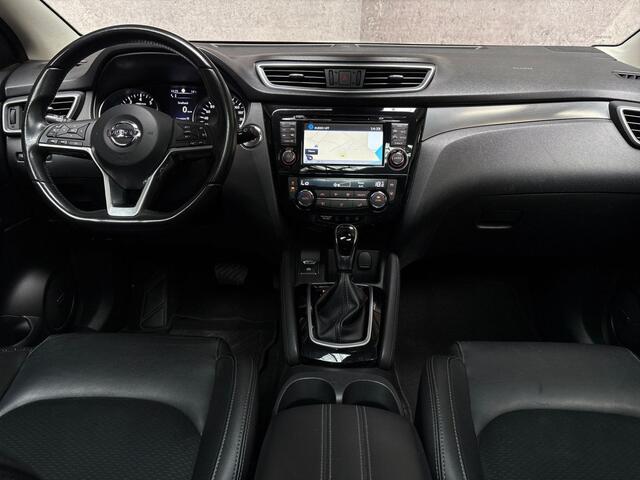 Nissan QASHQAI 1.2 Tekna + Automaat (PANORAMADAK, NAVIGATIE, LEDER, BOSE AUDIO, 360 CAMERA, ELEKTRISCHE SPORTSTOELEN, GETINT GLAS, STOELVERWARMING, GETINT GLAS, NIEUWSTAAT)