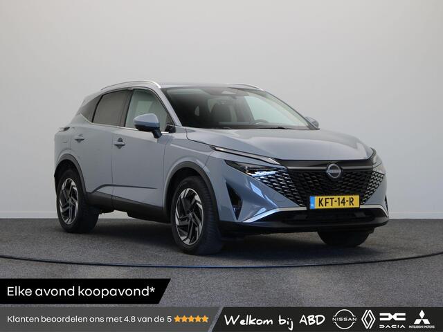 Nissan QASHQAI 158pk MHEV Xtronic N-Connecta | Stuur, Voorruit en Stoelverwarming | 1800kg Trekgewicht | Keyless Entry | Google Integratie | All Season Banden |