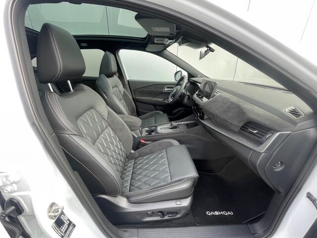 Nissan QASHQAI 1.3 MHEV Tekna Plus Automaat Navigatie, Panoramadak, 20"Lm, LED, 360 Camera, Leder, Adaptieve Cruise Control,
