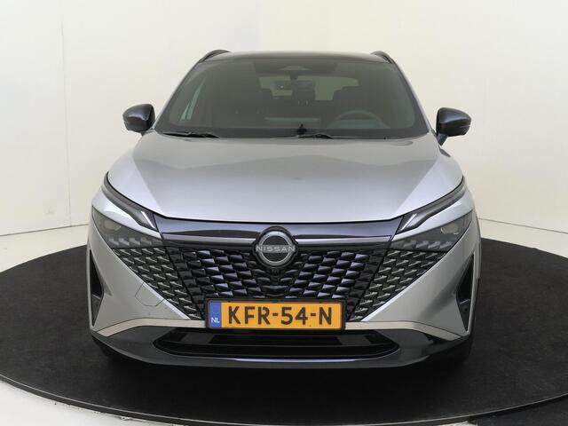 Nissan QASHQAI 1.5 e-Power Tekna Plus Black pack Dakrails, onderste sierlijst en onderrand raamomlijsting zwart gewrapped