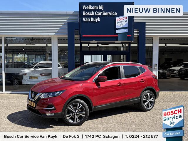 Nissan QASHQAI 1.3 DIG-T N-Connecta / NL-Auto / 1e-Eigenaar / Panodak / 360°-Camera / Cruise-Control / Climate-Control / Apple-Carplay & Android-Auto / Keyless / DAB Radio-Bluetooth / Navi / PDC V+A / 18'' LMV / ENZ.