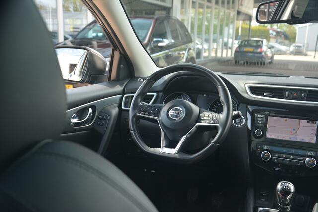Nissan QASHQAI 1.3 DIG-T Business Edition | Navigatie | 360 camera | Leer | Panoramadak | NL auto!! |