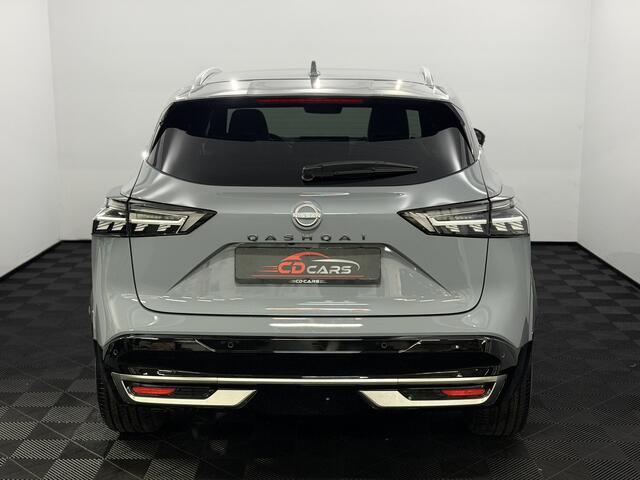 Nissan QASHQAI 1.3 MHEV Xtronic Tekna Plus Panoramadak, 360 Camera, 20 inch velgen, Bose geluidsysteem, Memory stoelen, Head-up display, Navi, Keyless start, Elektrische achterklep, 3 jaar garantie