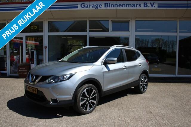 Nissan QASHQAI 1.2 TEKNA, Panoramadak, 360 gr Camera, Leer, Stoelverw,