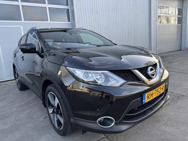 Nissan QASHQAI 1.2 Tekna 17" PANODAK. CAMERA. NAVI. hele luxe uitvoering.