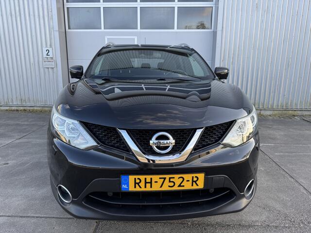 Nissan QASHQAI 1.2 Tekna 17" PANODAK. CAMERA. NAVI. hele luxe uitvoering.