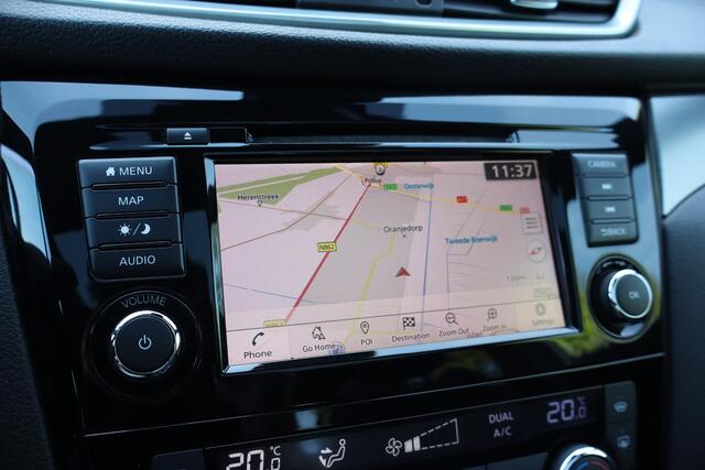 Nissan QASHQAI 1.3 DIG-T Tekna + | NL Auto | Automaat | Luxe lederen bekleding | Panoramadak | Cruise | Clima