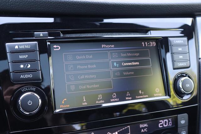 Nissan QASHQAI 1.3 DIG-T Tekna + | NL Auto | Automaat | Luxe lederen bekleding | Panoramadak | Cruise | Clima