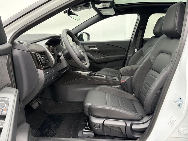 Nissan QASHQAI 1.5 e-Power N-Design / ** ¤ 3.500 Voordeel ** / Nieuw uit voorraad leverbaar / Panoramadak / Stoel- en Stuurverwarming / Verwarmde Voorruit / Leder/Alcantara Bekleding / Google Maps Navigatie / 360 Graden Camera / 20 Inch Wielen /