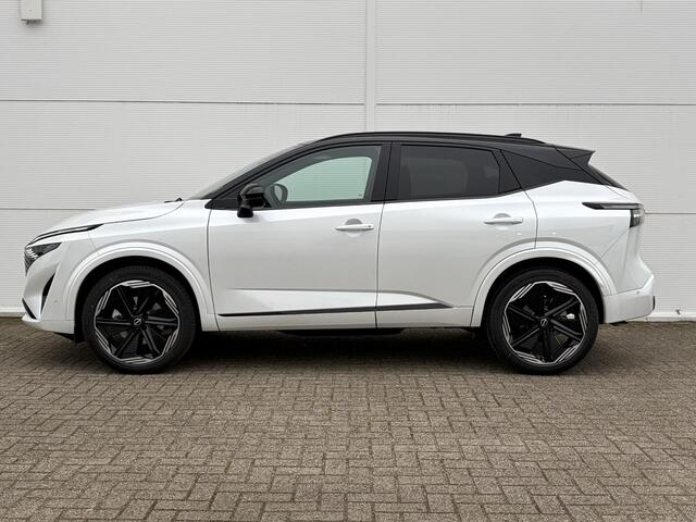 Nissan QASHQAI 1.5 e-Power N-Design / ** ¤ 3.500 Voordeel ** / Nieuw uit voorraad leverbaar / Panoramadak / Stoel- en Stuurverwarming / Verwarmde Voorruit / Leder/Alcantara Bekleding / Google Maps Navigatie / 360 Graden Camera / 20 Inch Wielen /