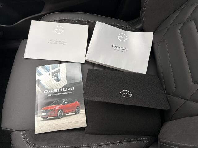Nissan QASHQAI 1.5 e-Power N-Design / ¤3.500,- Nissan Voorraadvoordeel / Nieuw uit voorraad leverbaar / Panoramadak / Stoel- en Stuurverwarming / Verwarmde Voorruit / Leder/Alcantara Bekleding / Google Maps Navigatie / 360 Graden Camera / 20 Inch Wielen /