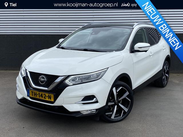Nissan QASHQAI 1.2 Tekna Automaat, Trekhaak, Panoramadak, 360" Camera, Stoelverwarming, Navigatie, PDC
