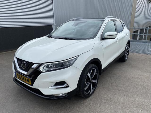 Nissan QASHQAI 1.2 Tekna Automaat, Trekhaak, Panoramadak, 360" Camera, Stoelverwarming, Navigatie, PDC