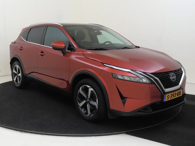 Nissan QASHQAI 1.3 MHEV N-Connecta | airco automatisch | Apple Carplay/Android | Autonomous Emergency Braking | cruise control adaptief | dodehoekdetectie met correctie | full-LED koplampen | lederen interieurdelen | lichtmetalen velgen 18" | navigatiesysteem full map |