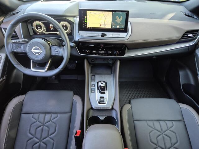 Nissan QASHQAI 1.5 e-Power Tekna / Fabrieksgarantie tot 05-2027<100.000 km / Cold Pack / Head Up Display / Elektrische achterklep / Rondomzicht camera / Stuur- Stoel & Voorruitverwarming / Adaptief cruise control / Draadloze telefoon lader / Apple Carplay Android Auto /