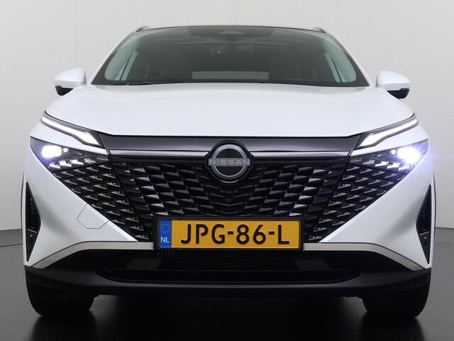 Nissan QASHQAI 1.3 MHEV Xtronic N-Connecta ONDERHOUD GEHAD BIJ DE DEALER | DIRECT LEVERBAAR | FABRIEKSGARANTIE | PANORAMADAK | VOORRUITVERWARMING | STOEL- & STUURVERWARMING | 360° CAMERA | DODEHOEKDETECTIE | HEAD-UP DISPLAY | ELEKTRISCHE ACHTERKLEP