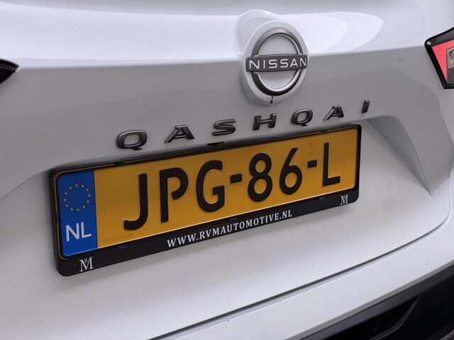 Nissan QASHQAI 1.3 MHEV Xtronic N-Connecta ONDERHOUD GEHAD BIJ DE DEALER | DIRECT LEVERBAAR | FABRIEKSGARANTIE | PANORAMADAK | VOORRUITVERWARMING | STOEL- & STUURVERWARMING | 360° CAMERA | DODEHOEKDETECTIE | HEAD-UP DISPLAY | ELEKTRISCHE ACHTERKLEP
