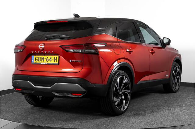Nissan QASHQAI 1.5 e-Power 190 PK Tekna Plus Orig. NL | Panodak | Dig. Cockpit | Adapt. Cruise | Winterpakket | Memory+Massage| 360 Camera | NAV + App. Connect | HUD | ECC | Elek. Klep | LM 20" |