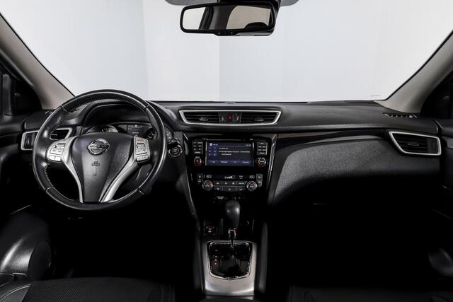 Nissan QASHQAI 1.2 116 PK Tekna - Automaat Orig. NL | Panodak | Cruise | Trekhaak | Stoel-+Voorruitverw. | PDC | 360 Camera | NAV | ECC | LM 19" |
