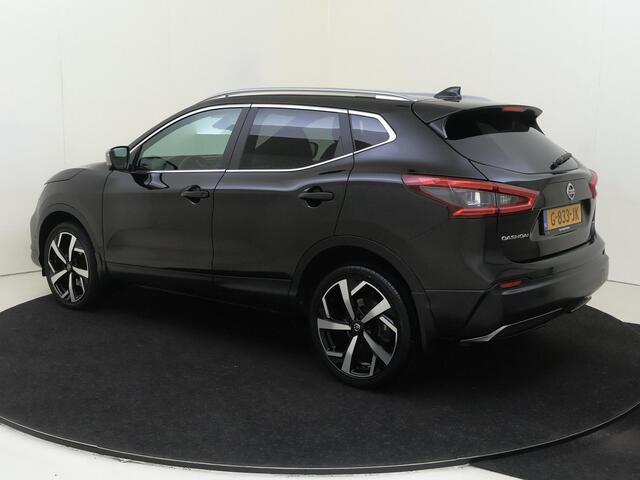 Nissan QASHQAI 1.3 DIG-T Tekna + | airco automatisch | Apple Carplay/Android | cruise control adaptief | LED koplampen | lederen bekleding | lichtmetalen velgen 19" | navigatiesysteem full map | panoramadak |
