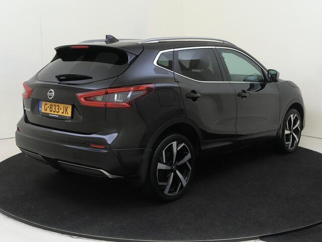 Nissan QASHQAI 1.3 DIG-T Tekna + | airco automatisch | Apple Carplay/Android | cruise control adaptief | LED koplampen | lederen bekleding | lichtmetalen velgen 19" | navigatiesysteem full map | panoramadak |
