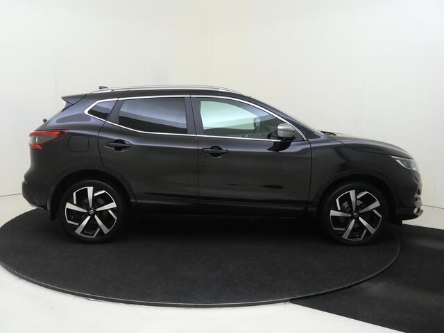Nissan QASHQAI 1.3 DIG-T Tekna + | airco automatisch | Apple Carplay/Android | cruise control adaptief | LED koplampen | lederen bekleding | lichtmetalen velgen 19" | navigatiesysteem full map | panoramadak |