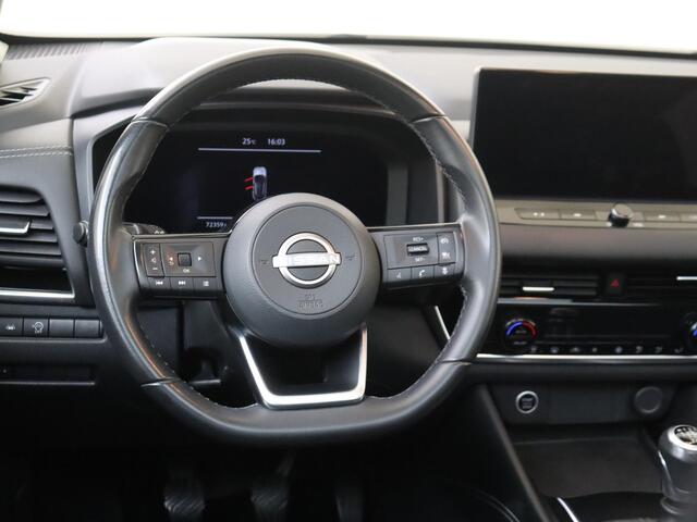 Nissan QASHQAI 1.3 MHEV N-Connecta | Panoramadak | Apple Carplay/Android | cruise control adaptief | dodehoekdetectie met correctie | full-LED koplampen | lichtmetalen velgen 18" | navigatiesysteem full map |