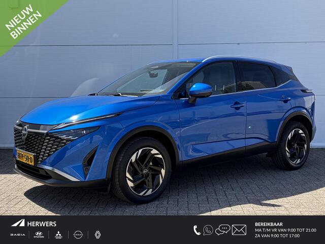Nissan QASHQAI 1.3 MHEV Xtronic N-Connecta / Trekhaak ( 1800 kg ) / Airco (automatisch) / Lichtmetalen velgen 18" / Cold Pack /