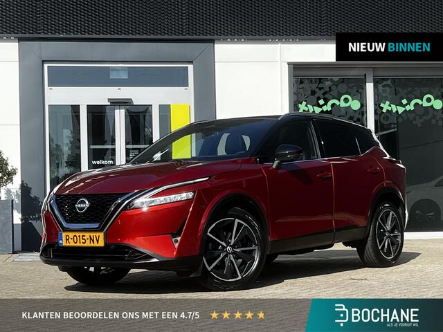 Nissan QASHQAI 1.3 MHEV Xtronic Tekna Plus | Stoelverwarming | Panoramadak | Automaat | 1.800 kg trekgewicht