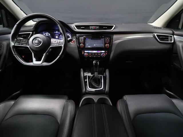 Nissan QASHQAI 1.2 Tekna [TREKHAAK, 360° CAMERA, PDC, CRUISE, STOELVERWARMING, ELEKTRISCH VERSTELBARE STOELEN, BLUETOOTH, LANE ASSIST, NAVIGATIE, NIEUWSTAAT]