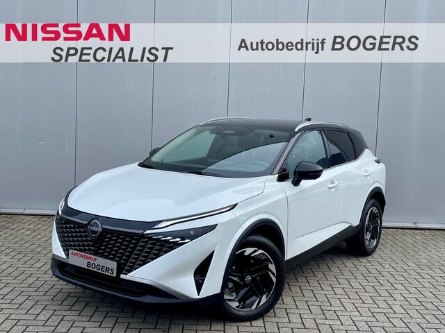Nissan QASHQAI 1.3 MHEV N-Connecta Automaat Navigatie, Pro-Pilot, LED, 18"Lm, 360 Camera, Stoel/Stuurverwarming, Climate Control