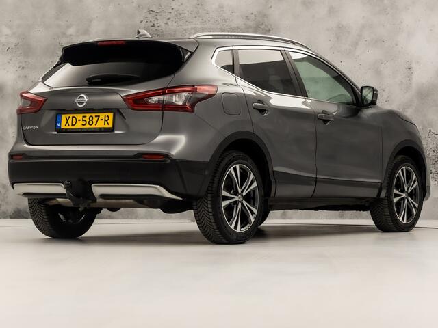 Nissan QASHQAI 1.2 N-Connecta (PANORAMADAK, NAVIGATIE, 360 CAMERA, TREKHAAK, SPORTSTOELEN, GETINT GLAS, CRUISE, NIEUWSTAAT)