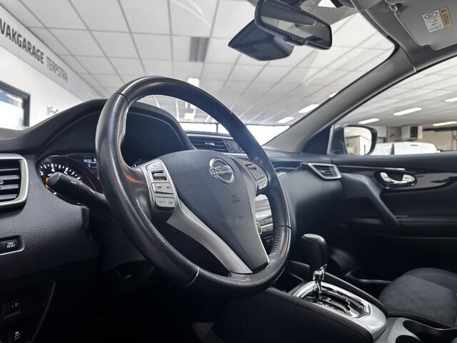 Nissan QASHQAI 1.2 N-Connecta/ Automaat!/ Pano-Dak!/ 18''LMV/ LED Dagrijverl./ Keyless/ DAB+/ Clima/ Navi/ Cruise/ Bluetooth/ Multi.LEDER.Stuur/ Elek.Pakket/ Isofix/ PDC V+A.