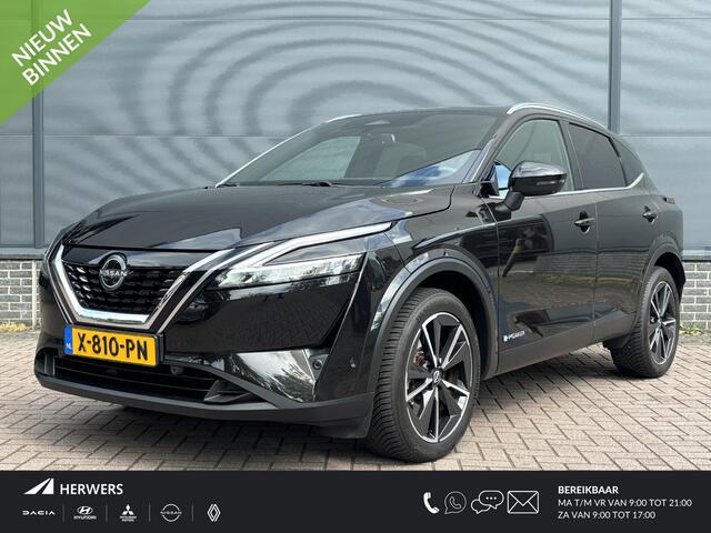Nissan QASHQAI 1.5 e-Power Tekna / Navigatie / Apple Carplay & Android Auto / Panoramadak / Cruise Control Adaptief / 360 Graden Camera / Keyless Entry & Start /