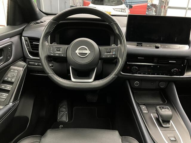 Nissan QASHQAI 1.3 MHEV Xtronic Tekna Plus / Trekhaak 1800Kg Trekgewicht / Panoramadak / BOSE Audio / Lederen Bekleding / Elektr. Stoel / Stoel & Stuur Wiel Verwarming / Camera /