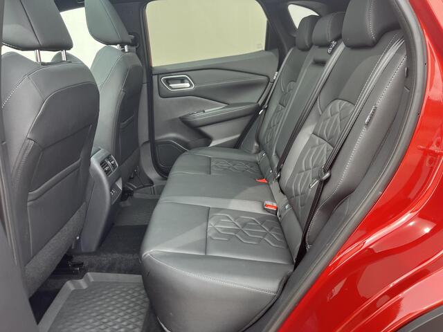 Nissan QASHQAI 1.3 MHEV Xtronic Tekna / Panoramadak / Bestuurderstoel Met Geheugen / Adaptief Cruise Control / 1800kg trekken / Elektr. Achterklep / Apple Carplay&Android Auto / Stuur-. Stoel en Voorruit Verwarming / Head-Up Display / Sfeerverlichting /