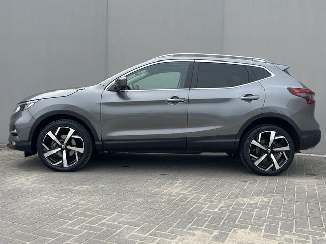Nissan QASHQAI 1.3 DIG-T Tekna / Dealer Onderhouden / All Season Banden / Panoramadak / Adaptief Cruise Control / Apple Carplay&Android Auto / Full-Map Navigatie / Voor Stoelverwarming / Dode Hoek Detectie / Keyless /