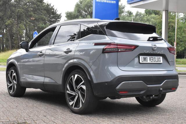 Nissan QASHQAI 1.5 e-Power Tekna Plus Panorama | Memory | Trekhaak | Leder | Massagestoel | 12 mnd BOVAG garantie | Whatsapp 06-53188999