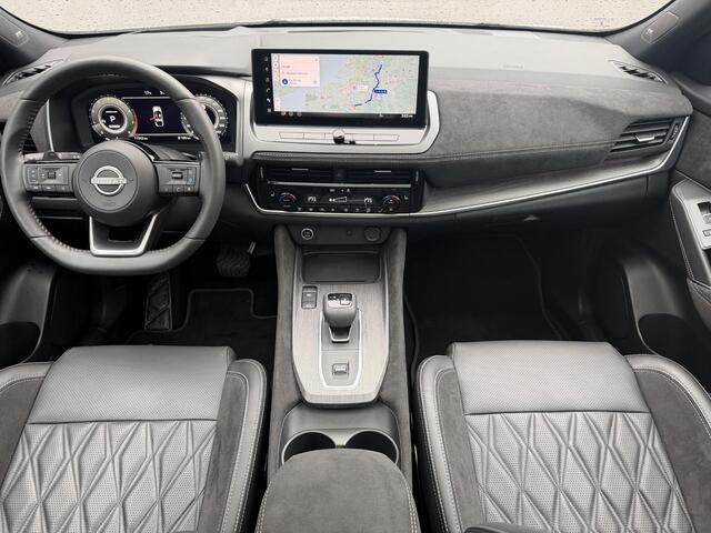 Nissan QASHQAI 1.3 MHEV Xtronic Tekna Plus / Panoramadak / Fabrieksgarantie tot 10-2028 / HUD / BOSE / ACC / Luxe Lederen Bekleding / StoelMassage / Stoel & Stuurwiel Verwarming / Elektr. Stoelen / Elektr. Achterklep / Memory Stoelen / All Season Banden /