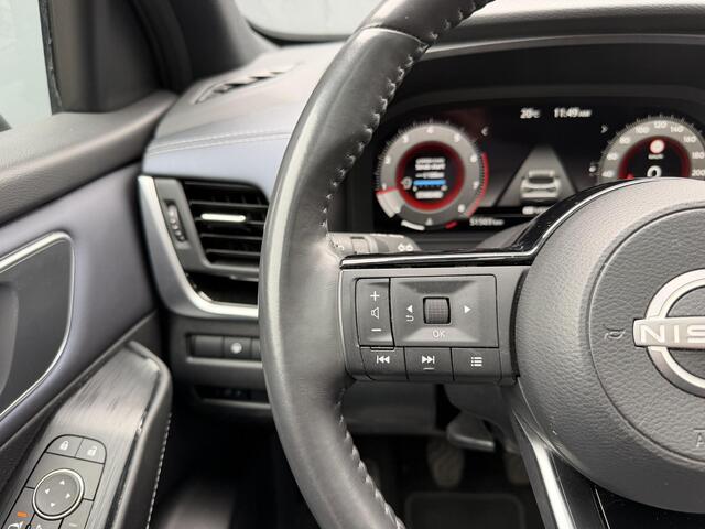Nissan QASHQAI 1.3 MHEV Tekna / Trekhaak ( 1400 KG Trekgewicht ) / Panoramadak / Adaptieve Cruise Control / Head Up Display / 360 Graden Camera / Apple Carplay / Navigatie