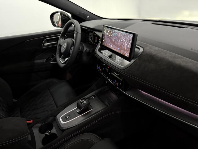 Nissan QASHQAI 1.3 MHEV Xtronic Tekna Plus Panoramadak, 360 Camera, 20 inch velgen, Bose geluidsysteem, Memory stoelen, Head-up display, Navi, Keyless start, Elektrische achterklep, 3 jaar garantie