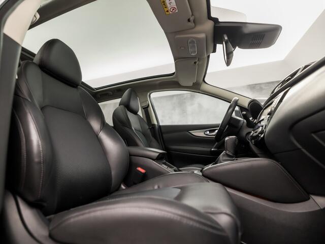 Nissan QASHQAI 1.2 Tekna Sport Automaat (PANORAMADAK, NAVIGATIE, 360 CAMERA, BOSE AUDIO, STOELVERWARMING, SPORTSTOELEN, GETINT GLAS, LANE ASSIST, NIEUWSTAAT)