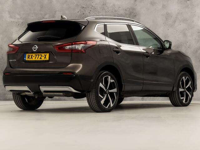Nissan QASHQAI 1.2 Tekna + (PANORAMADAK, 1e EIGENAAR, NAVIGATIE, 360 CAMERA, ELEK SPORTSTOELEN, LEDER, GETINT GLAS, STOELVERWARMING, NIEUWSTAAT)