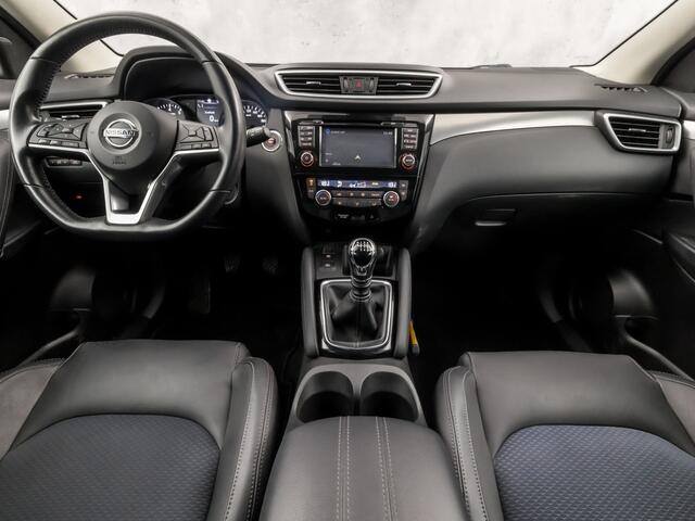 Nissan QASHQAI 1.2 Tekna + (PANORAMADAK, 1e EIGENAAR, NAVIGATIE, 360 CAMERA, ELEK SPORTSTOELEN, LEDER, GETINT GLAS, STOELVERWARMING, NIEUWSTAAT)