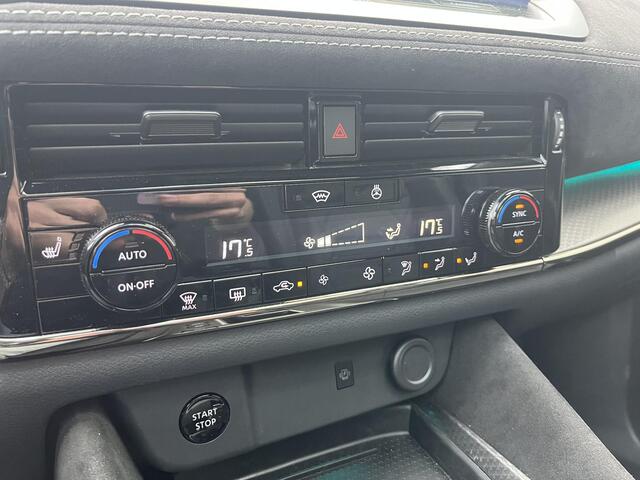 Nissan QASHQAI 1.5 e-Power N-Design / Adaptief Cruise Control / Apple Carpllay&Android Auto / Panorama Dak / Leder&Alcantara Bekleding / Navigatie / Stoel-, Stuur Verwarming / 360 Camera / Parkeersensoren /