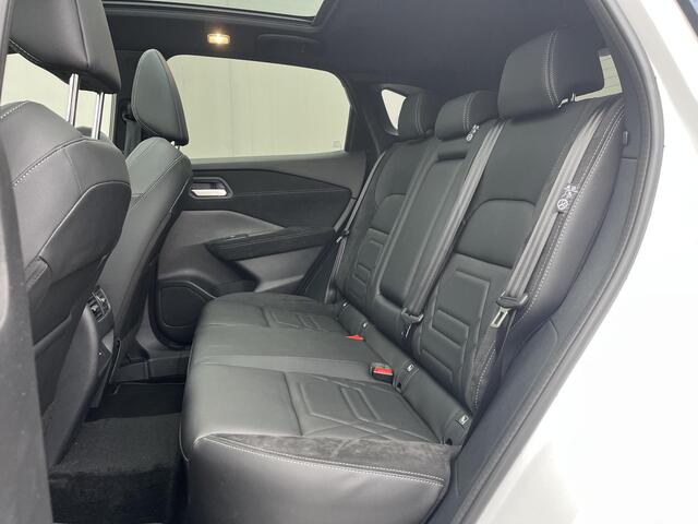 Nissan QASHQAI 1.5 e-Power N-Design / Adaptief Cruise Control / Apple Carpllay&Android Auto / Panorama Dak / Leder&Alcantara Bekleding / Navigatie / Stoel-, Stuur Verwarming / 360 Camera / Parkeersensoren /