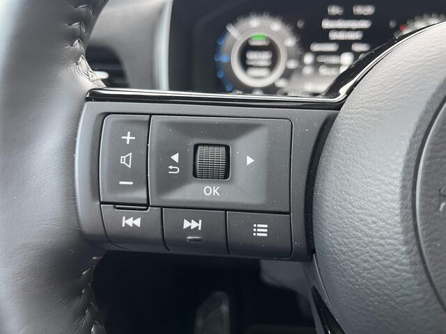 Nissan QASHQAI 1.5 e-Power N-Design / Adaptief Cruise Control / Apple Carpllay&Android Auto / Panorama Dak / Leder&Alcantara Bekleding / Navigatie / Stoel-, Stuur Verwarming / 360 Camera / Parkeersensoren /