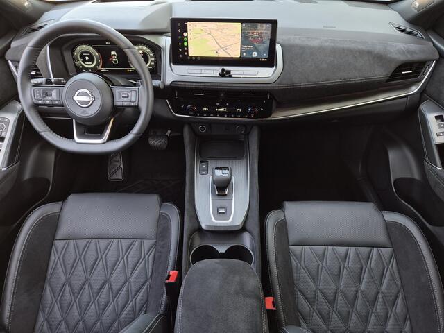Nissan QASHQAI 1.3 MHEV Xtronic Tekna Plus / Fabrieksgarantie tot 10-2028 / All season banden / Head Up Display / Panoramadak / Stuur- Stoel & Voorruit verwarming / Trekgewicht 1800 kg / Bose Audio Systeem / Elektrische achterklep /